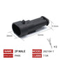 20/50/100 Set 1.5 Serie AMP Automobile Connettori 1/2/3/4/5/6 Pin Super Sigillo Impermeabile Cavo Elettrico connettore PA66 Nylon