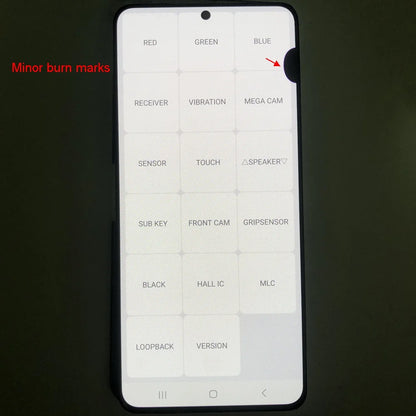 Display LCD Super AMOLED per Samsung S21 5G G990F G991F G991U G991B/DS, Schermo Touch Digitizer 6.2'' con Difetti, Ricambio Schermo