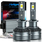 Faro LED XSTORM H7 Canbus 400W 80000LM H1 H4 9005 9006 Luci LED per Auto ad Alta Potenza con Ventola Turbo 12V 24V 6000k