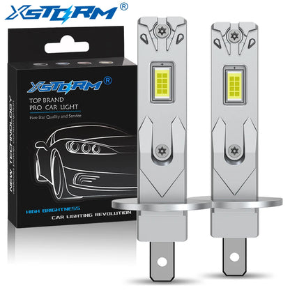 Fari a LED XSTORM H1 Canbus 120W 20000LM Lampadine a LED H1 per fendinebbia 6000K Fari per auto Lampada a diodi per fendinebbia 12V Lampade bianche