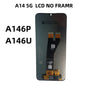 Per Samsung Galaxy A14 5G Display A146 Touch Screen Digitizer Parti di ricambio per Samsung A146P 146U con cornice