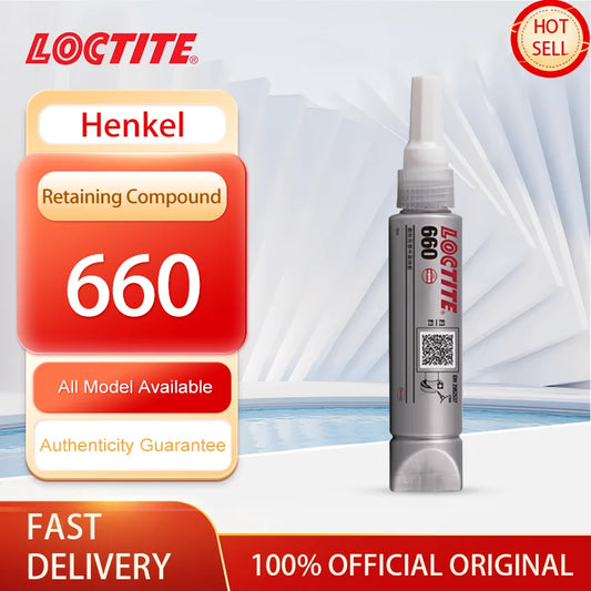 Sigillante anaerobico composto di fissaggio Loctite 660 originale al 100% Frenafiletti ad alta resistenza 50 ml