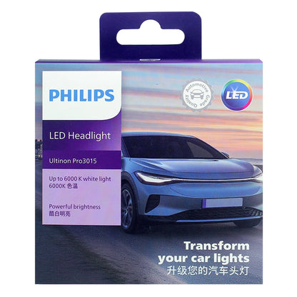 Philips LED H1 H3 H4 H7 H11 Ultinon Pro3101 12V/24V 6000K Bianco brillante HB3 9005 HB4 9006 HIR2 9012 Auto Faro Lampade a LED