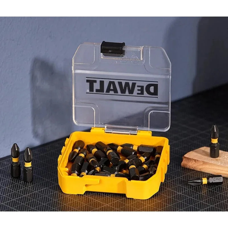 DEWALT DT70555T-QZ Set di punte per cacciavite Extreme FLEXTORQ PH2 da 25 pezzi da 25 mm in una piccola custodia sfusa, accessori per utensili elettrici