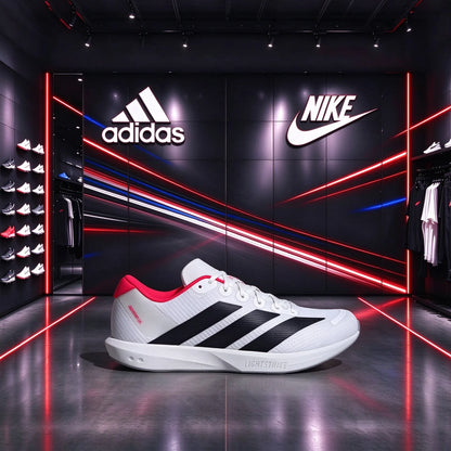 Scarpe da corsa Adidas in tessuto traspirante, leggere e con ammortizzazione, modello JP6529.