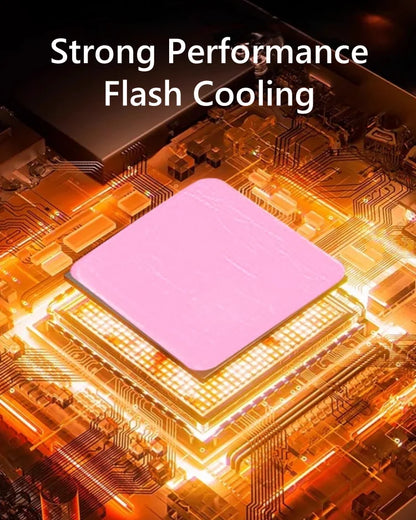 Pasta Termica Originale Halnziye HY206 6.0W/m-K Sostitutiva dei Pad Termici per Raffreddamento CPU GPU VRAM Laptop