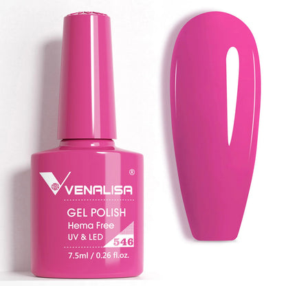 VENALISA Smalto gel per unghie da 7,5 ml Sparkle Glitter Diamante Brillante Colori estivi Semi permanente Soak off Vernice gel per unghie UV LED