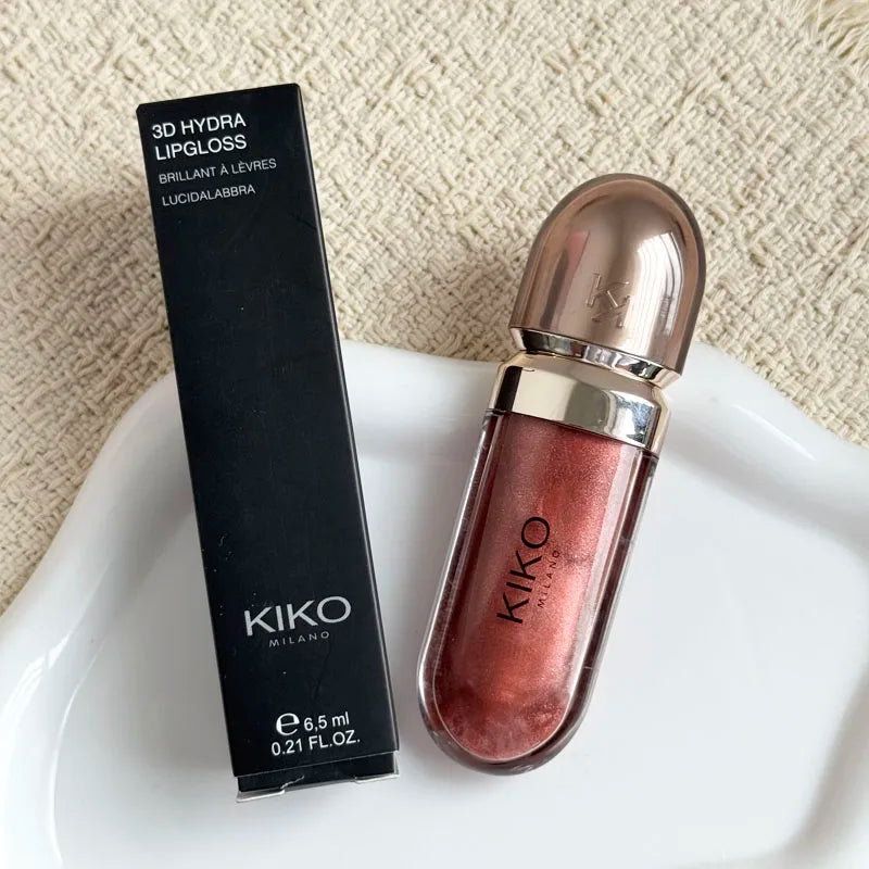KIKO Unlimited Blush, fard in polvere monocromatico, e Unlimited Double Touch, lucidalabbra in edizione limitata, lucidalabbra 3D Hydra, 25 colori.