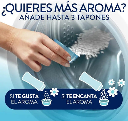 Lenor Perle Ammorbidenti Aromatiche UNstoppables per Lavatrice, Fragranza Fresca di Cotone, Confezione da 6 x 195 g Ideale per Tutti i Tipi di Tessuto 【ROUA】