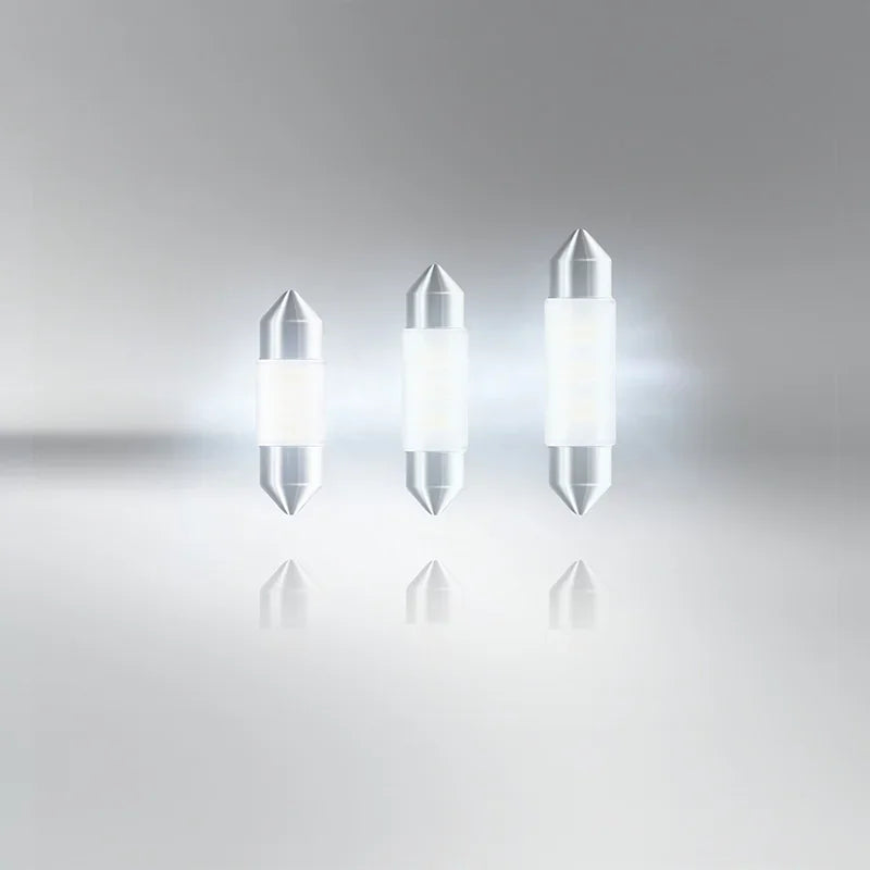 OSRAM LED Festoon 31mm 36mm 41mm C5W Fest LEDriving SL Advance Car 6000K Lampada a luce bianca Porta interna Lettura Lampadina targa