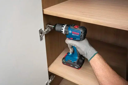 Trapano Elettrico Bosch GSR18V-52, 52Nm, Resistente e Robusto con Mandrino in Metallo per Avvitamento e Foratura di Alta Qualità