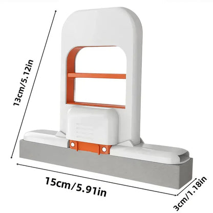 Mini mop multifunzionale |   Mocio retrattile umido/secco per cucina, bagno, auto |   Plastica resistente |   Strumento compatto e per la pulizia della casa