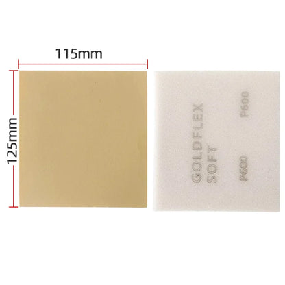 Carta Abrasiva a Spugna Mirka 115x125mm per Levigatura e Lucidatura di Carrozzerie e Vernici Auto