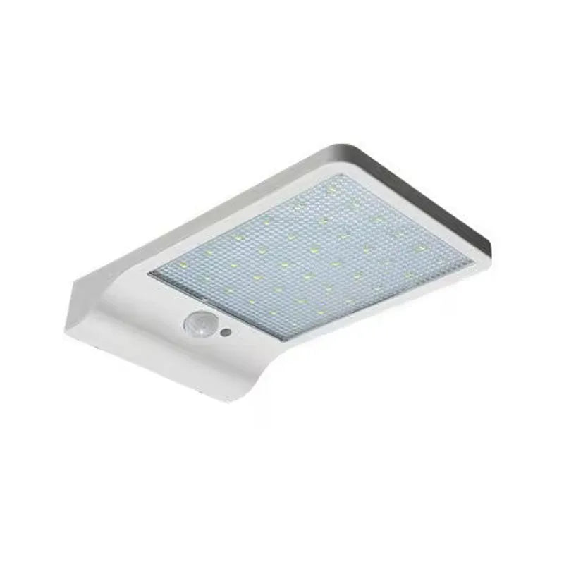 48 led luci da parete stradali solari 450LM 3.5W led sensore PIR di movimento solare luci DIM in alluminio con telecomando per garage da giardino