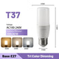 Lampadina intelligente regolabile a 3 temperature di colore CCT AC100-240V 3W 9W Lampadina LED GU10 MR16 E27 Luce spot Temperatura colore per l'illuminazione domestica