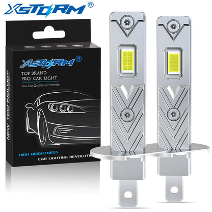 XSTORM H1 Lampadina per fari a LED 60000LM 150W Lampada fendinebbia automatica ad alta potenza 6500K 12V Luci a LED per lampade frontali per auto Lampada da guida