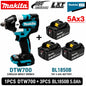 Avvitatore a impulsi Makita DTW700 18V senza fili, brushless, 700 Nm, professionale, con attacco quadrato da 1/2 pollice, velocità variabile, Auto-Stop, compatibile con batterie Makita LXT BL1830 BL1840 BL1850 BL1860B - Maga