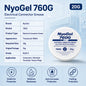 NyoGel 760G Grasso per Connettori Elettrici, Lubrificante Dielettrico Anticorrosione per Terminali di Cablaggio Automobilistico e Spine per Sensori 20g 50g