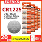 2-50 PZ CR1225 Batterie a bottone ECR1225 Batteria a bottone 1225 per strumenti elettronici, telecomando, bilancia elettronica 3V