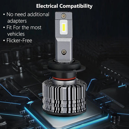 OSRAM LED H4 H7 H11 CF2.0 Plus Faro per auto HB3 HB4 80W Potenza 12/24V Fascio alto e basso 6000K Bianco brillante Upgarde Lampade Fendinebbia