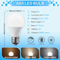Confezione da 6/8/10 Lampadine LED E27 AC 220V 230V, 90LM/W CRI90 3W-24W, Illuminazione Bianca Calda/Fredda 3000K/4000K/6000K per Uso Domestico