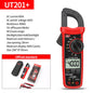 UNI-T Pinza amperometrica UT201 UT202 UT202A UT203 UT204 Plus Tester digitale Voltmetro professionale Pinza Amperometro Multitester elettrico