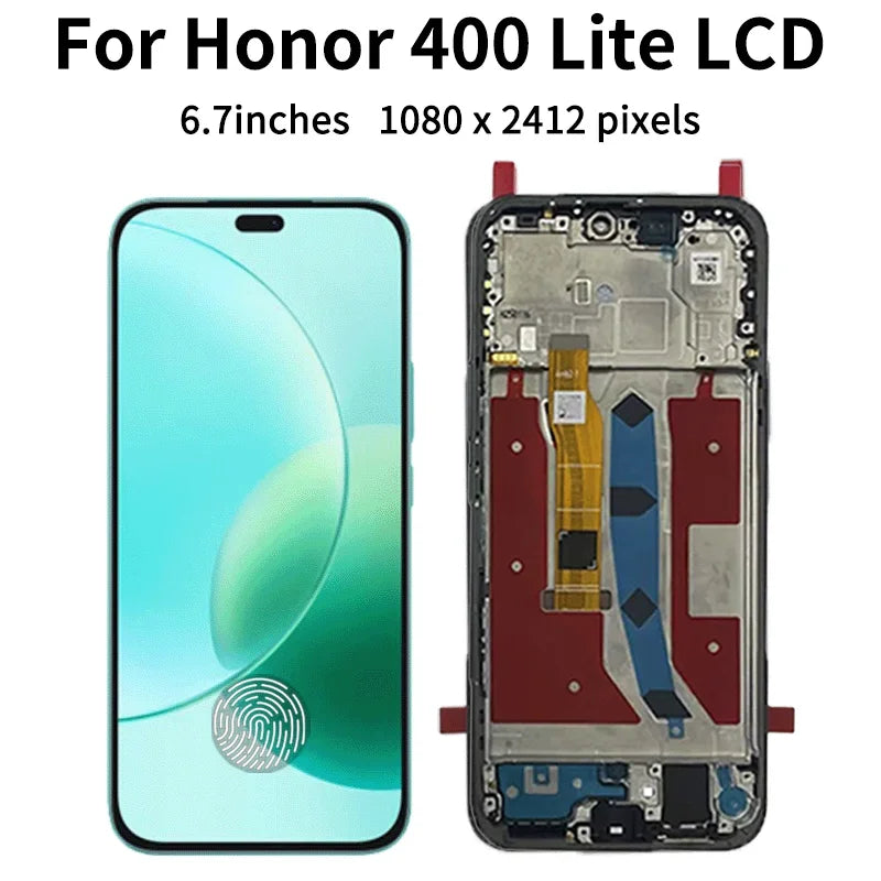 Display LCD Premium ABR-NX1 ABR-N31C1 per Honor 400 Lite, Schermo Touch con Digitalizzatore e Cornice per Honor400Lite