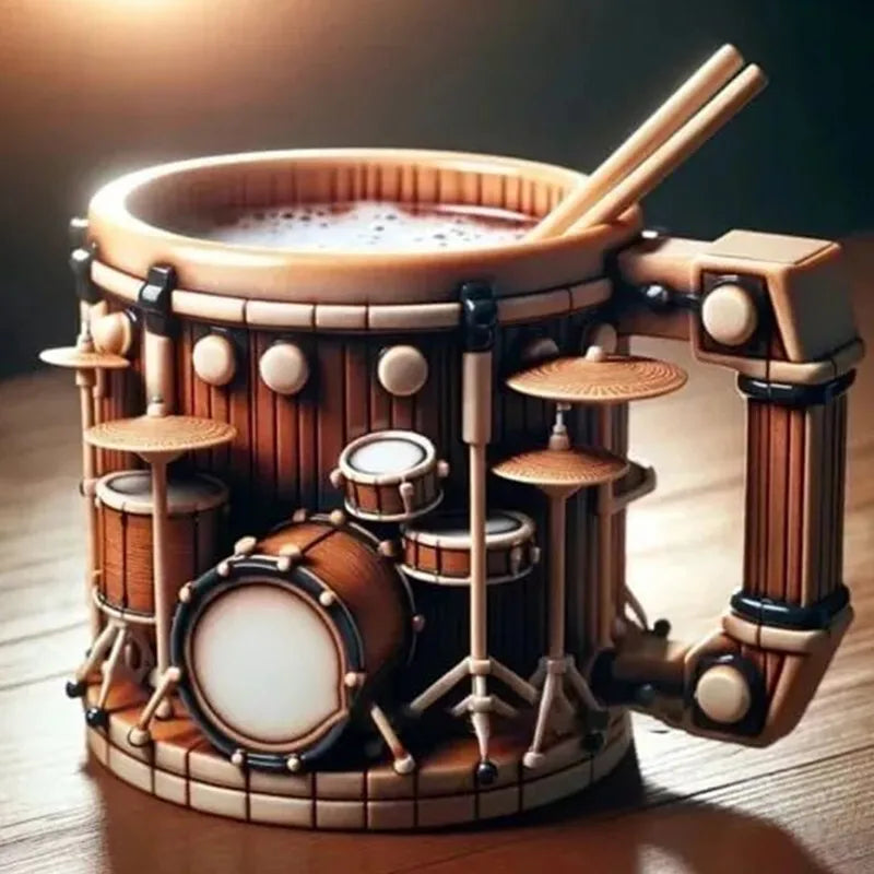 Nuovo unico strumento musicale tazza da caffè creativo 3D sassofono violino tazza nuove tazze tazza di latte regalo di fascia alta ornamenti per il desktop