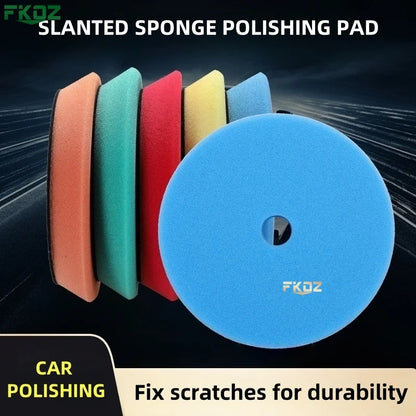 Kit di lucidatura per tampone in spugna per ceratura per lucidatrice per auto da 6/7 pollici per lucidatura delle ruote per lucidatura per auto in barca Rimuove graffi