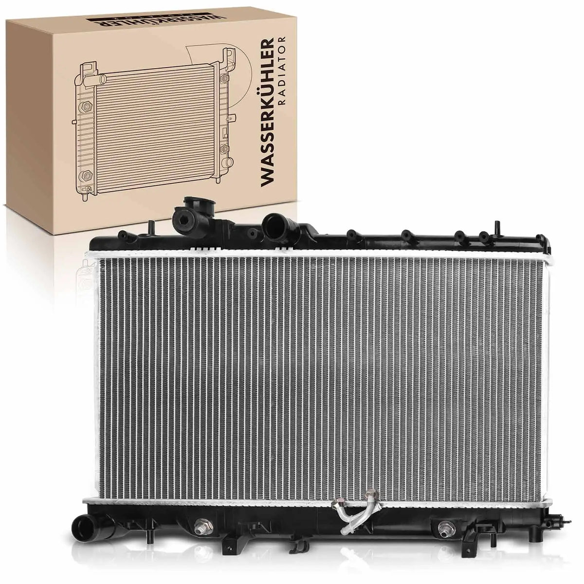 Radiatore Frankberg 1X per Subaru Impreza, Legacy III, Outback, Motori EJ20, EJ25, Codice 45111FE050