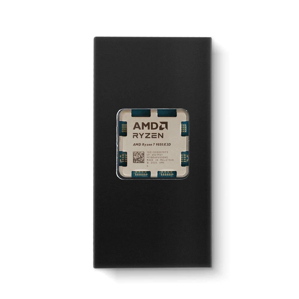 CPU AMD Ryzen 7 9850X3D 8-Core, 4.7GHz Base 5.6GHz Boost, 96MB Cache L3, Socket AM5, DDR5, 120W TDP, Senza Dissipatore