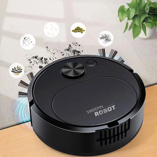 NUOVO USB Spazzare Robot Aspirapolvere Lavare 3 In 1 Smart Wireless 1500Pa Trascina Pulizia Spazzare Pavimento per Home Office