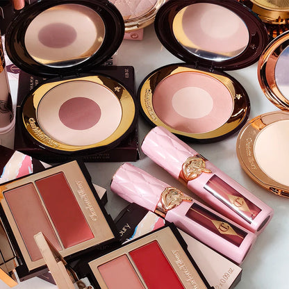 Nuovo set di rossetto e eyeliner Hot Charlotte 4 colori 5,5ml + blush in stick colorato in polvere acquosa Tilbury Cosmetics