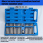 40 pezzi Torx Star Spline Set di punte a esagono incassato Kit di strumenti Cacciavite di precisione Bit Attrezzatura per garage Strumenti di riparazione professionali per auto