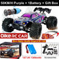 Auto radiocomandata Oike 4WD, fuoristrada 4x4, buggy ad alta velocità, camion super brushless, 50 o 80 km/h, auto da corsa con drift veloce, giocattolo, regalo