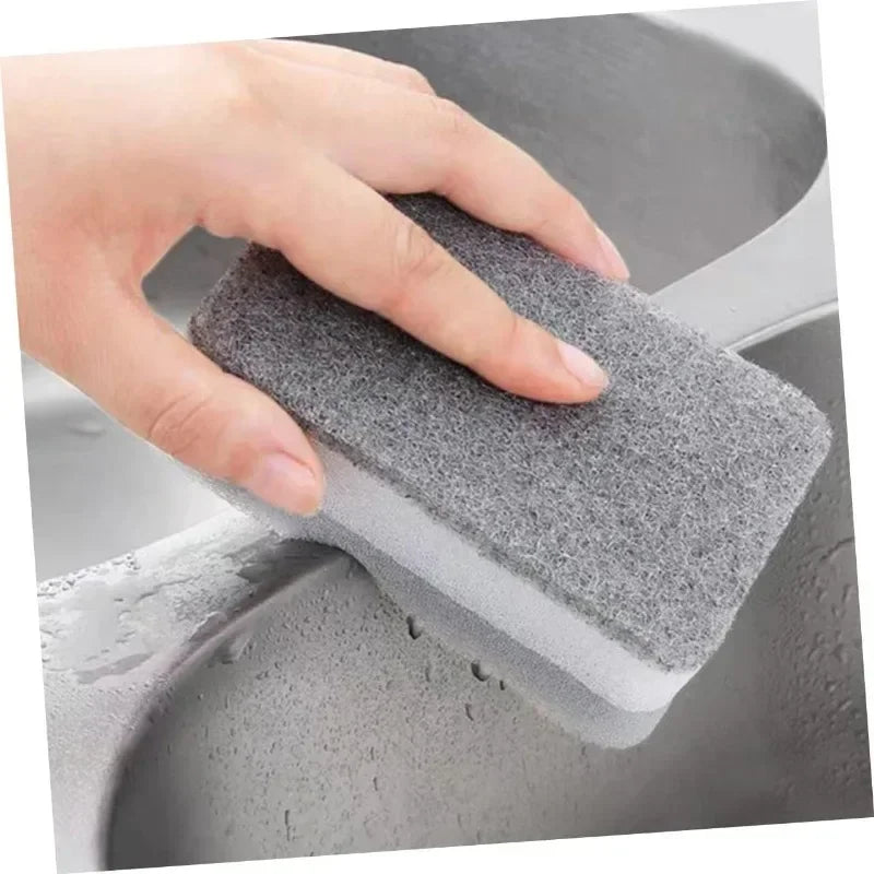 Spugne per pulizia magiche a tre strati Spugne riutilizzabili per pentole per lavare i piatti Spugne per cucina domestica Salviette per spazzole Strumenti puliti