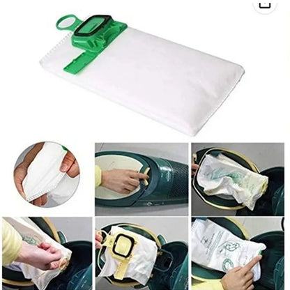 Kit di sostituzione del sacchetto per la polvere per Vorwerk VK140 VK150 FP 140/150 Aspirapolvere Filtro per la pulizia Sacchetto per la polvere Pezzi di ricambio Accessori