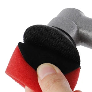 Kit di tamponi per lucidatura in spugna di schiuma con gancio e anello SPTA da 2 pollici (50 mm) per dettagli di piccole aree, taglio, lucidatura, finitura