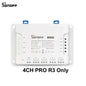 Sonoff MINI R4 Sonoff R5 Sonoff 4CH Pro R3 4CH R3 S-mate WiFi Smart Switch Switchman M5 Sonoff NINIR4 tramite EWeLink Google