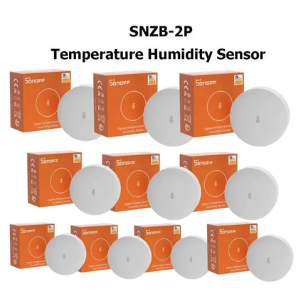 SONOFF SNZB-02P SNZB 02P Sensore Zigbee di temperatura e umidità Sonoff Zigbee Bridge per EWeLink APP Alexa Home Assistant