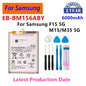 Batteria HQ-S71 EB-BM146ABY EB-BM526ABY per Samsung Galaxy M11 M54 F54 M33 M13 Galaxy M51 M56 M52 M32 M15 M35 F15 5G