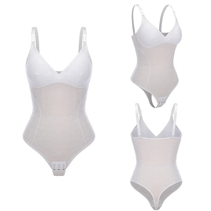 Perizoma in pizzo Body Shapewear Donna Nuovo Shaper per tutto il corpo Vita sottile Tummy Control Intimo Pancia piatta Corsetto liscio Nudo