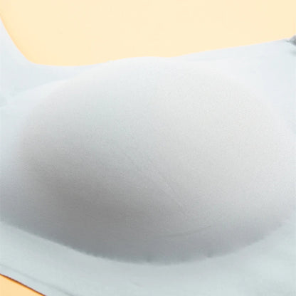 Reggiseno per allattamento da donna con taglio laser ultra sottile Reggiseni per allattamento imbottiti rimovibili senza cuciture Reggiseno di supporto per maternità push up taglie forti