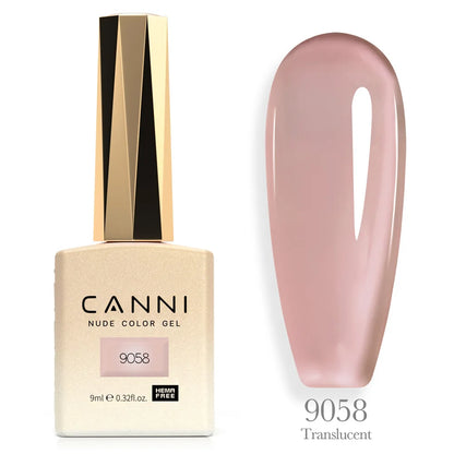 Smalto gel per unghie semipermanente senza CANNI Venalisa Hema da 9 ml Vernice gel colorata a copertura totale Diamante temperato superiore a lunga durata