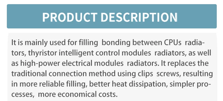 Pasta Termica Kafuter K-5202 K-5203K K-5204K K-5205 per CPU GPU, Grasso Siliconico per Dissipatore di Calore LED e Chip IC