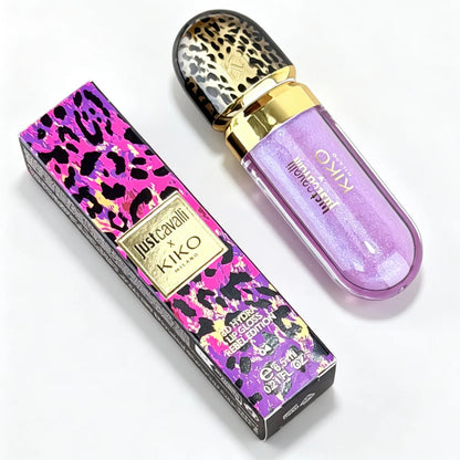 Kiko Just Cavalli X KIKO Milano 3D Hydra Lip Gloss Rebel Edizione Limitata Lucidalabbra Volumizzante e Brillante a Lunga Durata Idratante Non Appiccicoso