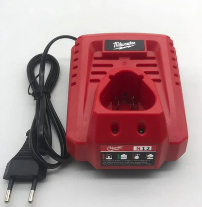 Caricabatterie multi-tensione Milwaukee M12-18FC, compatibile con M12 M18 48-11-1880, 48-11-2460, 48-59-1803, batteria Milwaukee a ricarica rapida