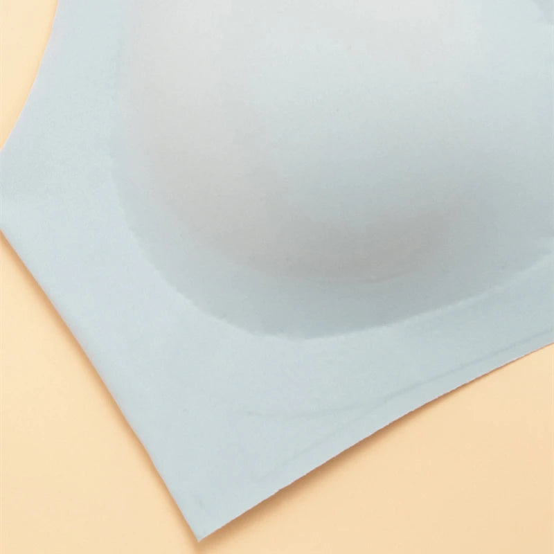 Reggiseno per allattamento da donna con taglio laser ultra sottile Reggiseni per allattamento imbottiti rimovibili senza cuciture Reggiseno di supporto per maternità push up taglie forti