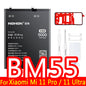 NOHON Batteria Per Xiaomi Mi 10 9 8 11T Pro 10T 11 Lite 12 12S 12X 13 6 5 MAX MIX 4 3 2 2S BM4R BM53 BM55 BM58 BM59 BP42 Batteria