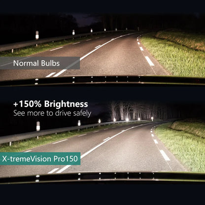 Philips H7 H4 12V 55W Faro alogeno Fino al 150% 200% Altro luminosità Lampadine originali per auto